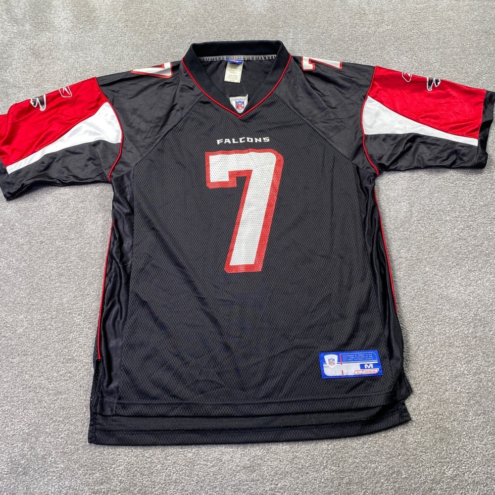 Michael Vick #7 Reebok Atlanta Falcons Jersey Mens Medium Black NFL Equipment